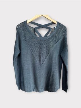 Heartloom Charcoal Knit Top